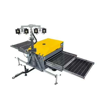 Atlas Copco HiLight S2+ Napelemes akkumulátoros világítótorony