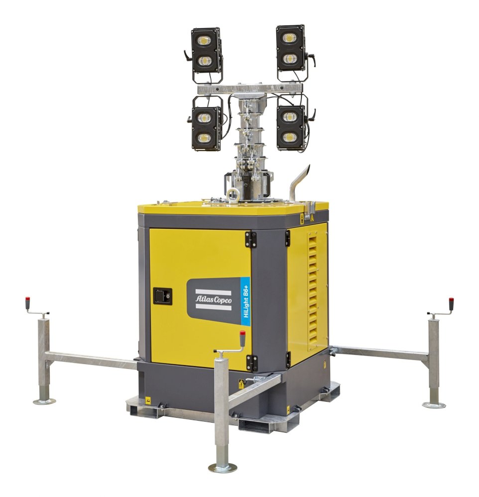 Atlas Copco HiLight B6+ Mobil világítótorony
